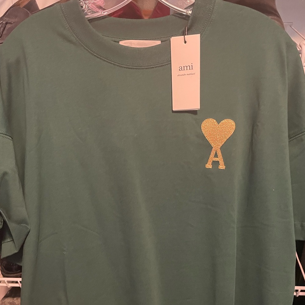 Brand new AMI Paris t shirt. Never worn size Large